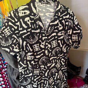 Dangerfield Dinosaur Bones Dress UK16